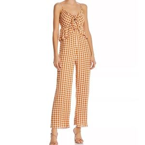Saylor Laken Gingham Jumpsuit